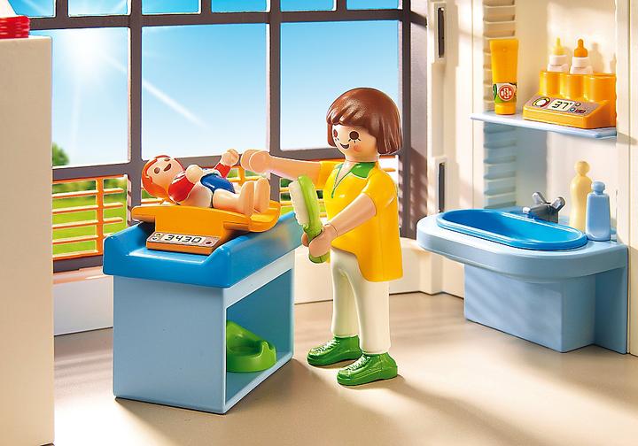 Produktbild Playmobil Kinderklinik mit Einrichtung (6657, Playmobil City Life)