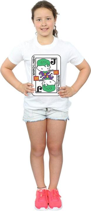 Image du produit - T-shirt CHIBI JOKER PLAYING CARD - Fille (140, 146)