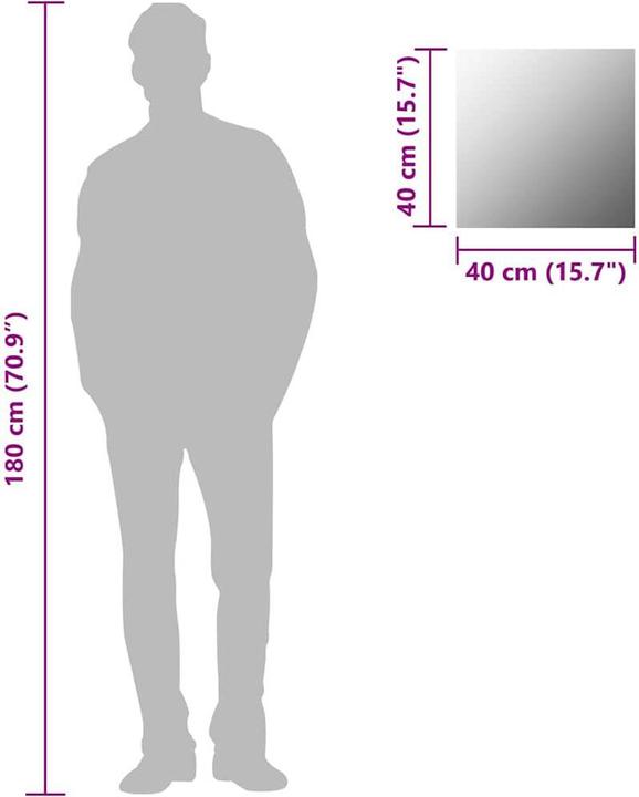 Actual product image VidaXL Piera (40 x 40 cm)