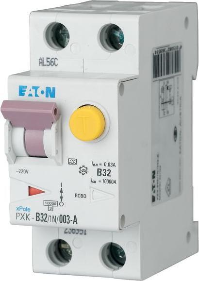 Produktbild Eaton Electric GmbH FI/LS-Kombischalter B 32A 1p+N 30mA PXK-B3