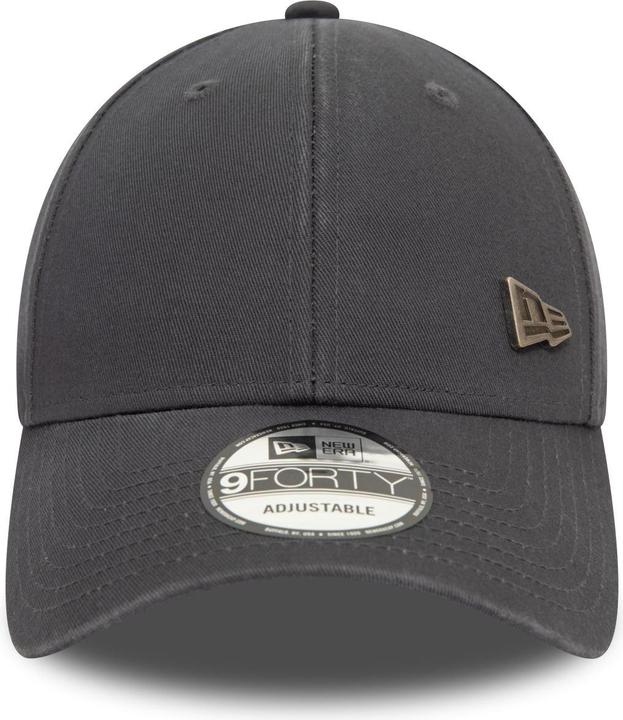 Produktbild New Era 9Forty Strapback Cap - METAL PIN BADGE charcoal