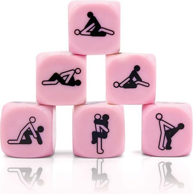 Secret play Cube Kamasutra Pictograms 6 Positions 25 mm (Dice games)