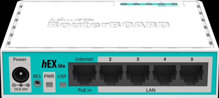 Immagine prodotto MikroTik Router hEX Lite RB750R2