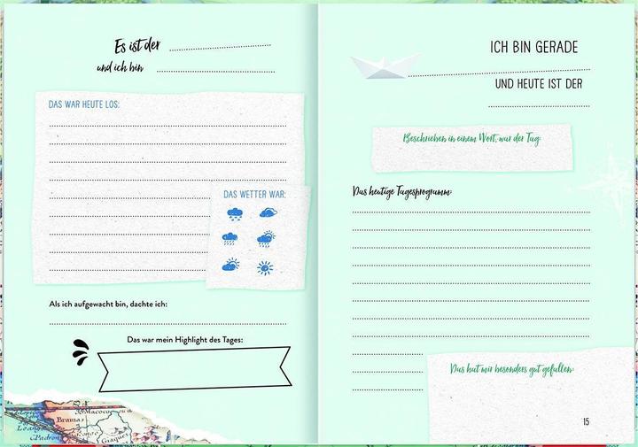 Produktbild Reisetagebuch Go & discover the world (Deutsch, Groh Verlag, 2019)