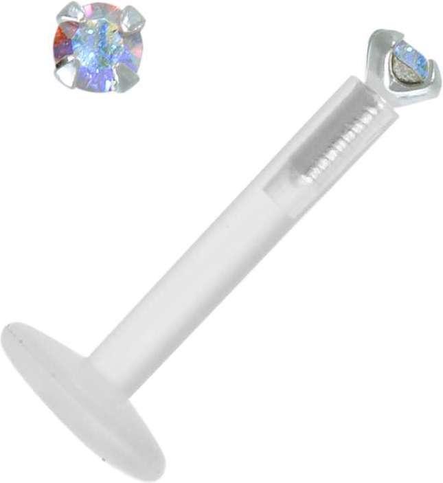 Produktbild Bijouteria Piercing (Bioplast, Silber 925, Premium Kristall)