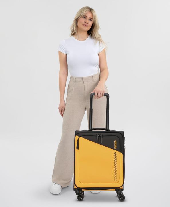 Produktbild American Crew Daring Dash 4 Rollen Kabinentrolley 55 cm mit Dehnfalte (39 l, Handgepäck (bis 50l))