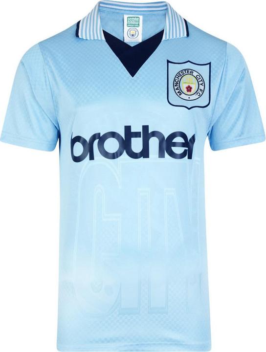 Produktbild Score Draw Manchester City 1996 Retro Trikot (M)