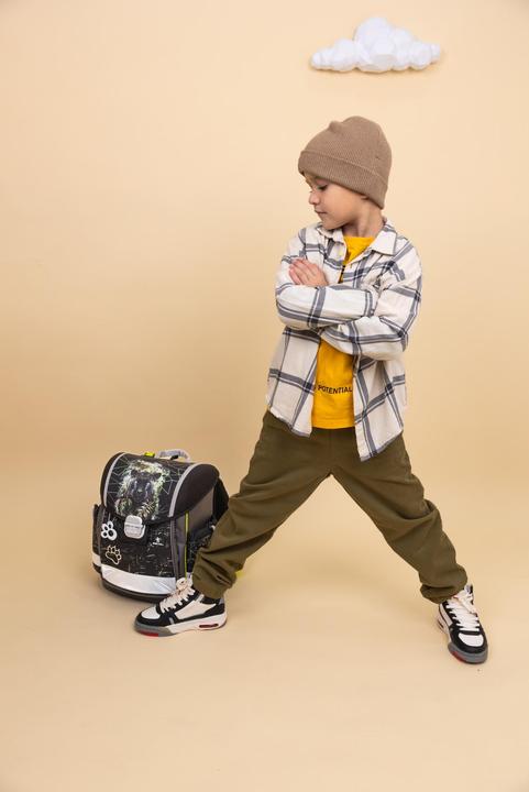 Produktbild Belmil CLASSY Schulrucksack-Set Panther (19 l)