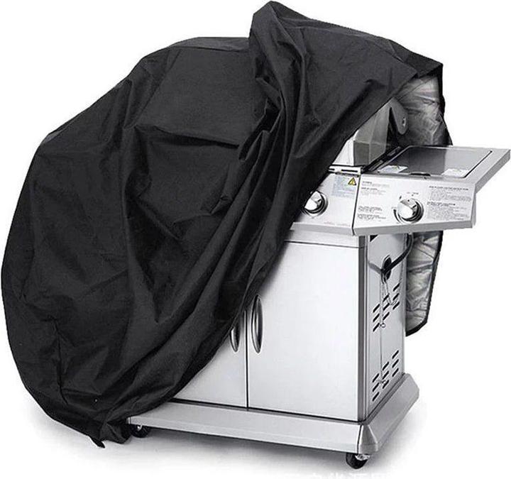 Hurtel Couverture imperméable pour barbecue, vélo, scooter, tarpaulin L noir (Grille)