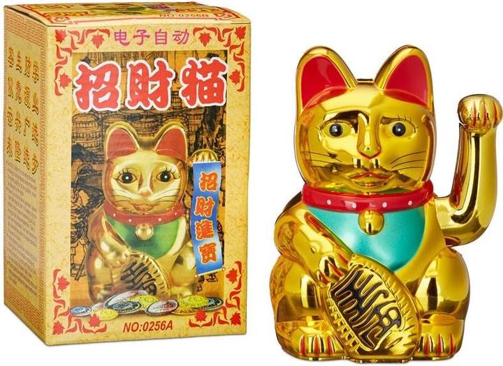 Produktbild Relaxdays Maneki Neko Winkekatze (10 x 8 x 16 cm)