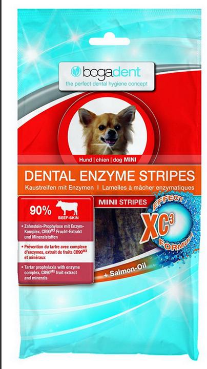 Actual product image Bogadent Dental Enzyme Stripes Dog (1 pcs., 100 g)