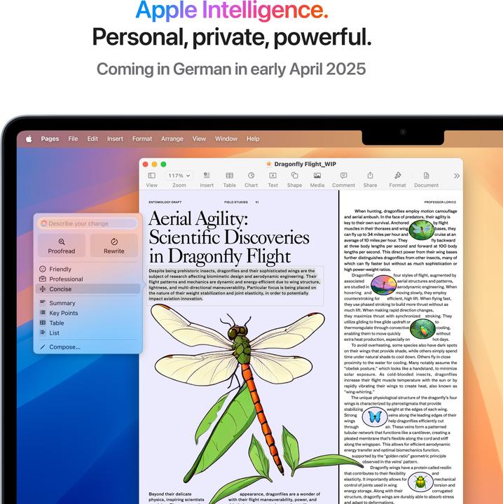 Actual product image Apple MacBook Air – 2025 (15.30", M4, 24 GB, 256 GB, DE)