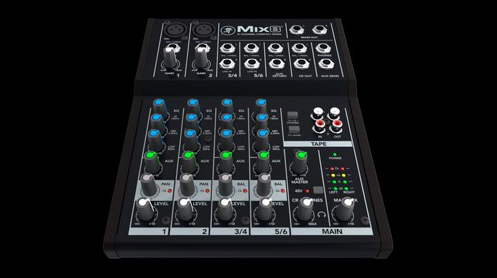 Image du produit Mackie Mix8 (Studio et mixeur live)