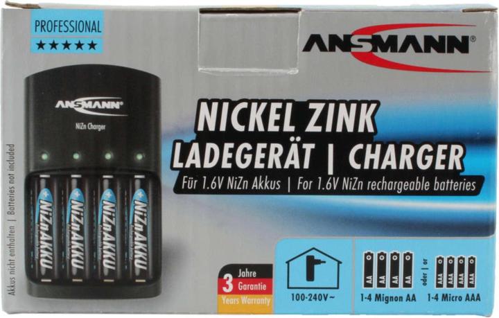 Produktbild Ansmann NiZn-Charger (1 Stk., AAA, Ladegerät ohne Akku)