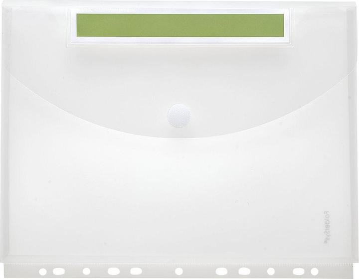 Actual product image Foldersys 10 document pockets index DIN A4 transparent grained 0.20 mm (A4)