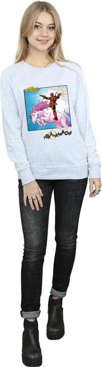 Actual product image Womens/Ladies Deadpool Hey You Sweatshirt (L)
