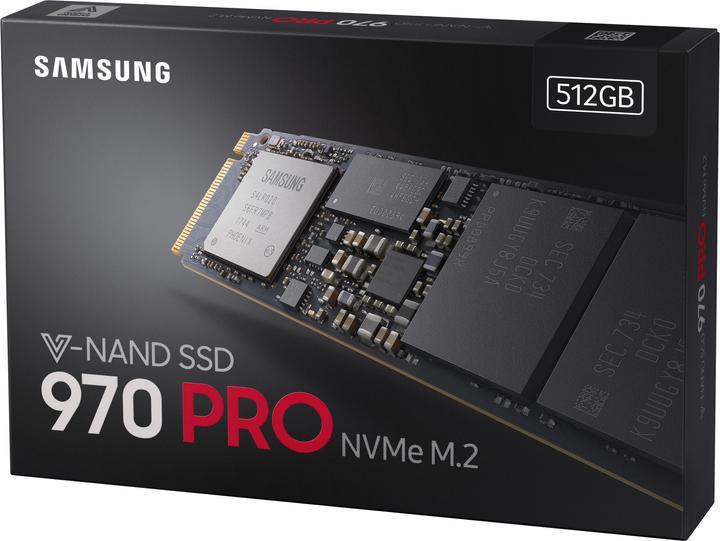 Actual product image Samsung 970 Pro (512 GB, M.2 2280)
