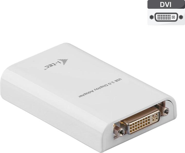 Actual product image i-tec USB 3.0 Advance Display Adapter TR (DVI, 8.43 cm)