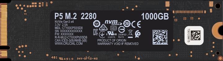 Crucial P5 (1000 GB, M.2 2280)