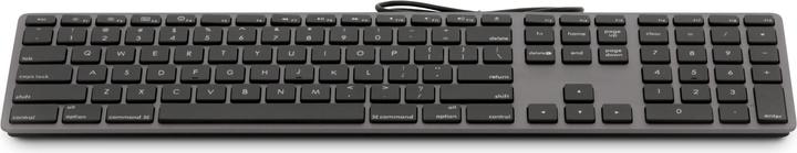 Image du produit LMP Clavier numérique USB KB-1243, 109 touches (ANSI), 2x USB, aluminium, US layout, macOS, gris espace (US, Filaire)