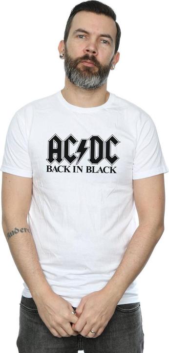 Image du produit AC/DC - T-shirt BACK IN BLACK LOGO - Homme (L)