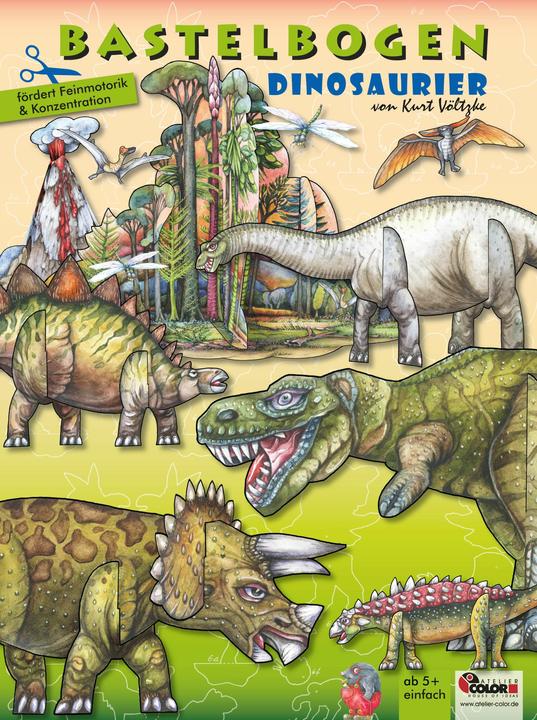 Image du produit Feuille de bricolage de dinosaures