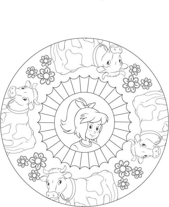 Actual product image Bibi and Tina: My favourite mandalas