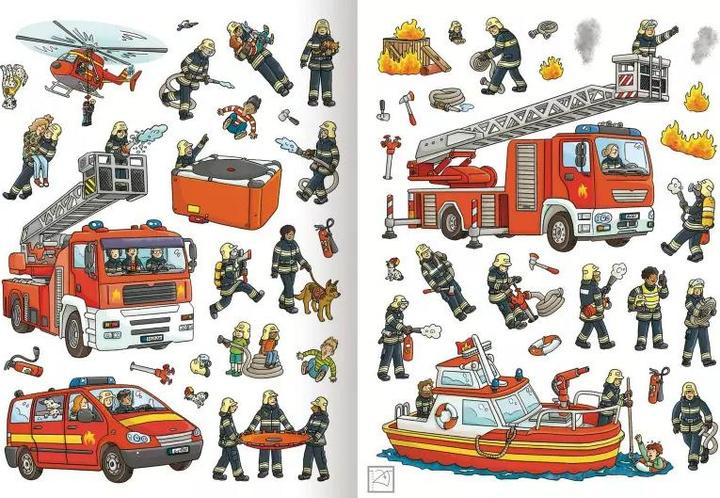 Image du produit Pompiers et police en action