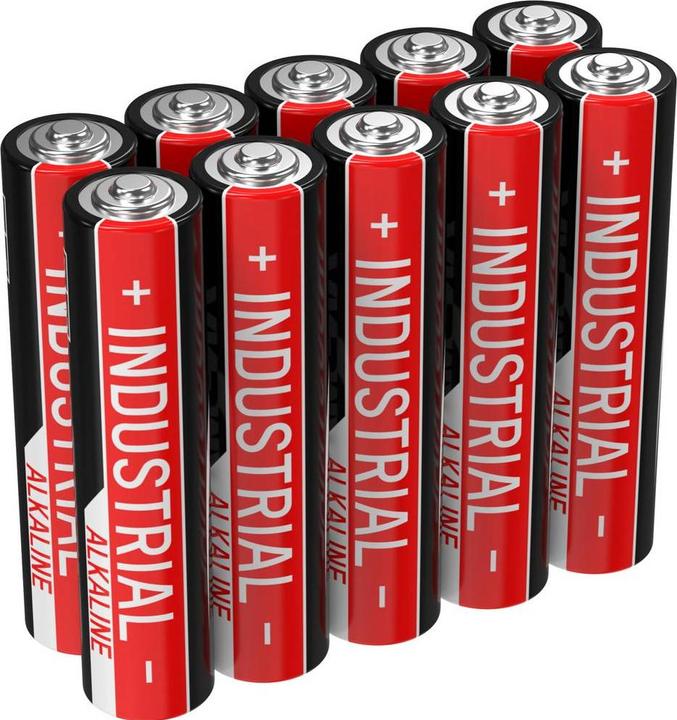 Ansmann 1501-0009 - Einwegbatterie - AAA - Alkali - 1,5 V - 10 Stück(e) - Cd (cadmium) - (10 Stk., AAA, 1200 mAh)