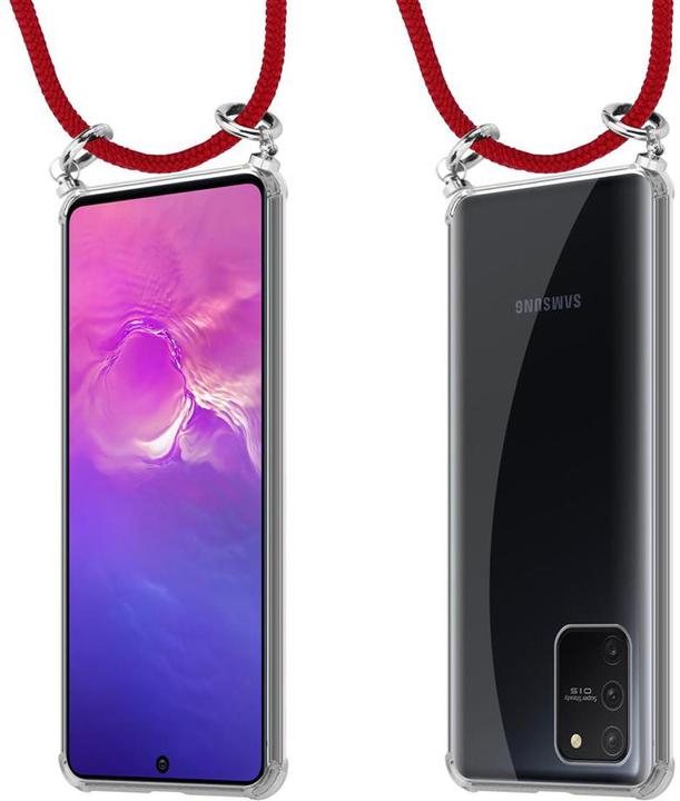 Produktbild Cadorabo TPU Handy Kette SILBER Cover