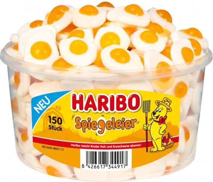 Image du produit Haribo OEufs au plat (150 pcs, 1000 g)