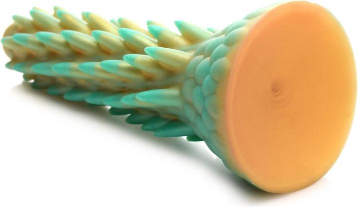 Actual product image Creature Cocks Stegosaurus - Spiky Reptile Silicone Dildo