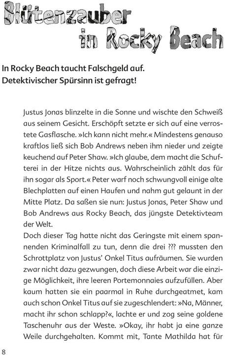 Immagine prodotto Die drei??? Kids: Schattendiebe. 30 spannende Ratekrimis! (Tedesco, Ulf Blanck, Stefanie Wegner, 2022)