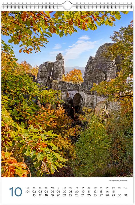 Produktbild Kalender Dresden und Schsische Schweiz 2026 (20 x 30 cm, Deutsch)