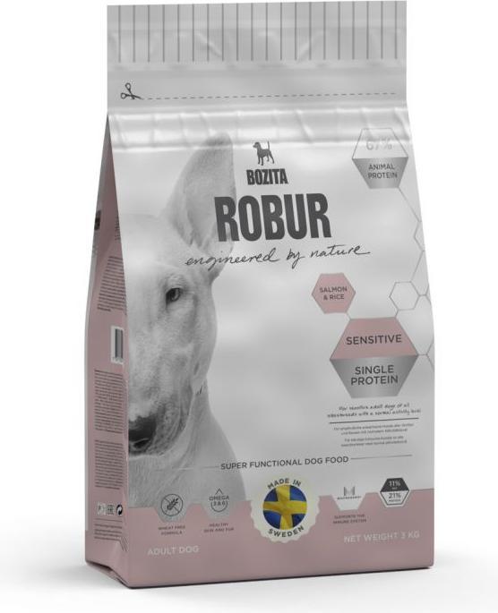 Immagine prodotto Bozita Cane Robur Sensitive Single Protein Salmon (Adulto, 2 pz., 12500 g)