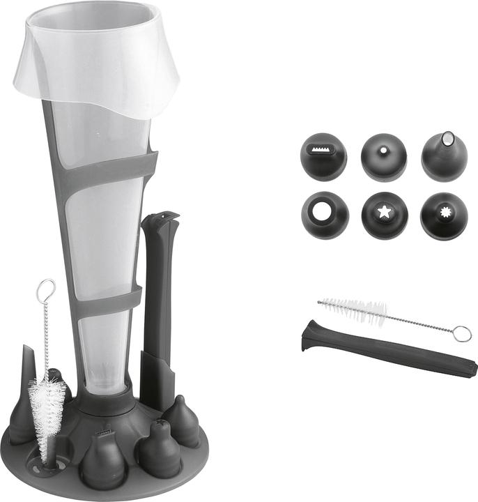 Mastrad Piping bag 12 pieces (Piping bag set, 1000 ml)