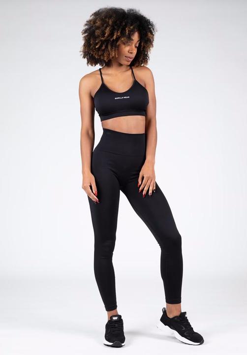 Produktbild Gorilla Wear Quincy Seamless Sport Bra - Schwarz (S)
