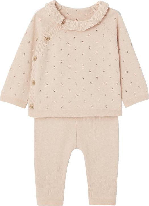 Produktbild Vertbaudet Baby Strick-Set: Pullover & Hose Oeko-Tex (68)