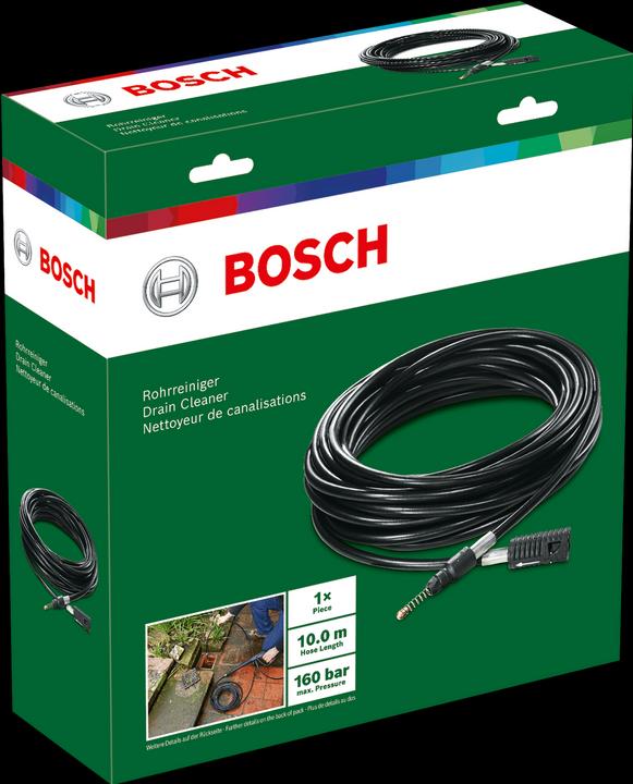 Produktbild Bosch Home & Garden Rohrreiniger, 10 m (160 bar) für Aquatak