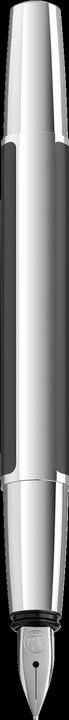 Actual product image Pelikan PURA P40 fountain pen anthracite B gift box (Anthracite silver, 1 x)