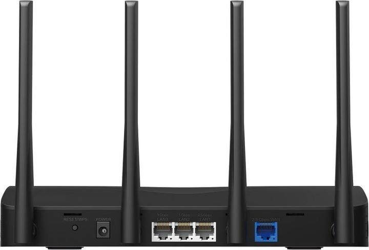 Actual product image Mercusys BE3600 Dual-Band Wi-Fi 7 Router | MR27BE | 802.11be | 2880 Mbit/s | Ethernet LAN (RJ-45) ports 3 | M