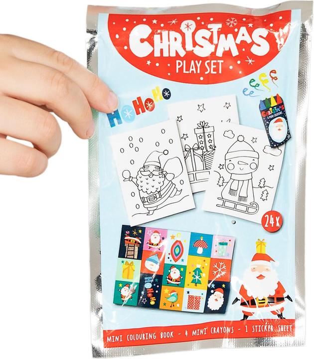 Immagine prodotto Set Treats: libro da colorare, pastelli e foglio di adesivi - ciliegia