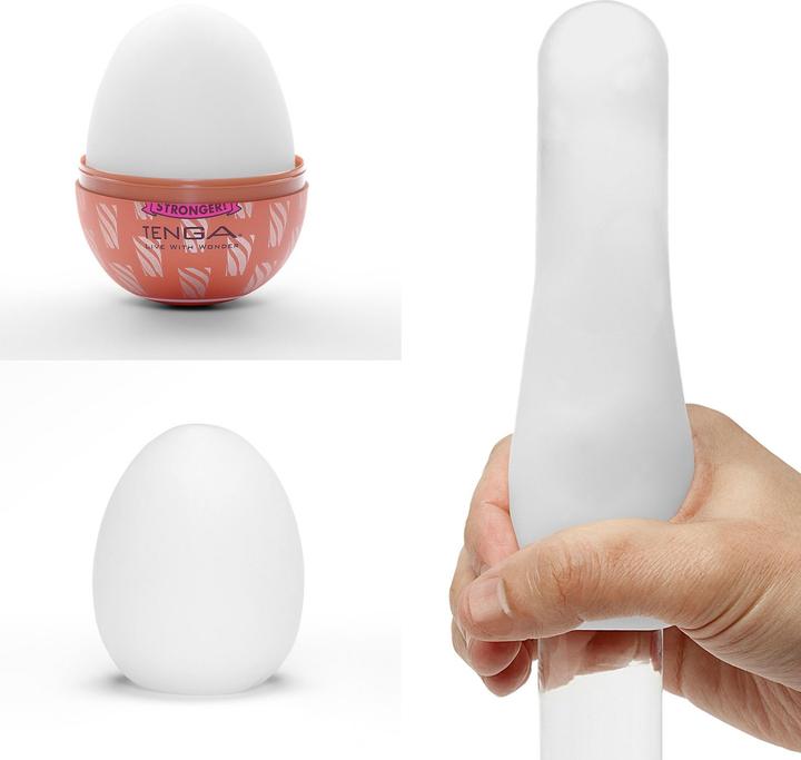 Productafbeelding Tenga EGG Shiny II, Hardgekookt, Mini Masturbator gemaakt van TPE