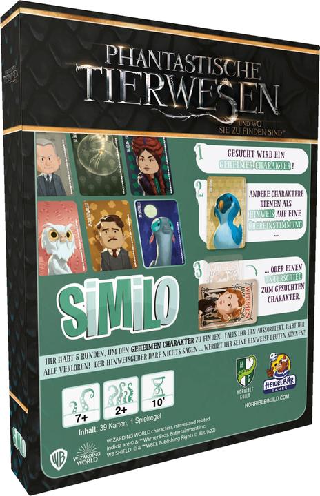 Produktbild HR051 - Similo - Phantastische Tierwesen, für 2 Spieler, ab 7 Jahren (DE-Ausgabe) (Deutsch)
