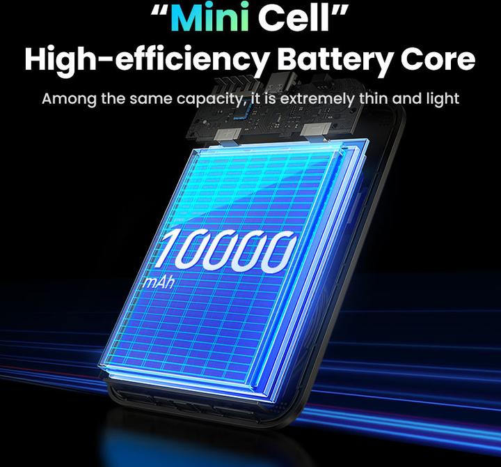Immagine prodotto Ugreen 10000mah Magnetic Wireless Power Bank Space Grey Powerbank - Gr - 10000 mAh (10000 mAh, 20 W, 20 Wh)