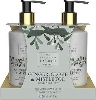 Actual product image Scottish Fine Soaps Ginger. Clove & Mistletoe Hand Care Gift Set (Manicure set)
