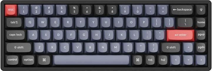Produktbild Keychron Key K6Pro 65% Alu RGB Key Red H K6P-J1-DE (DE, Kabellos)