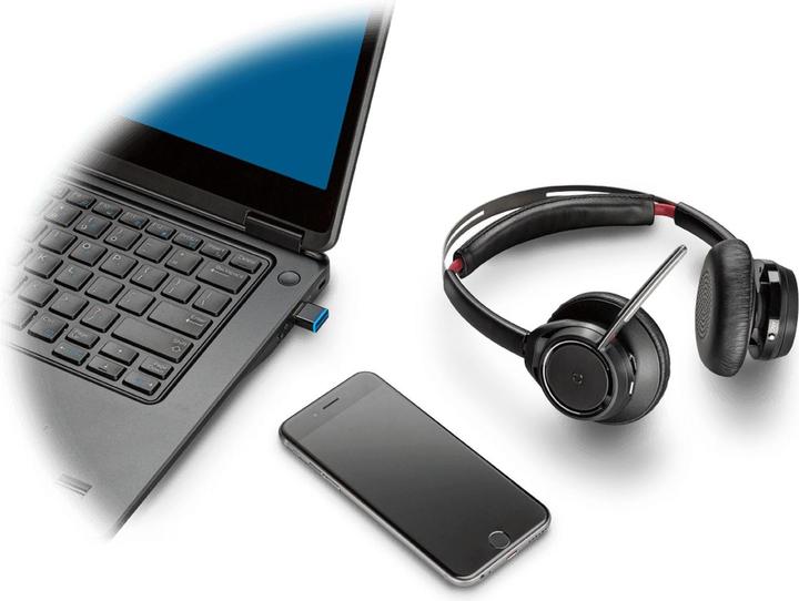 Produktbild Poly Voyager Focus UC B825-M (Kabellos, USB-A)