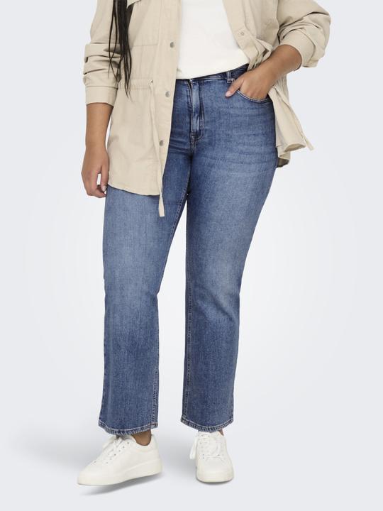Actual product image Only CAREVERLY mid waist flared jeans regular fit jeans (W46/L32)