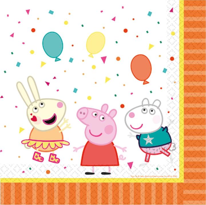 Amscan Peppa Pig (16 x, 33 x 33 cm)